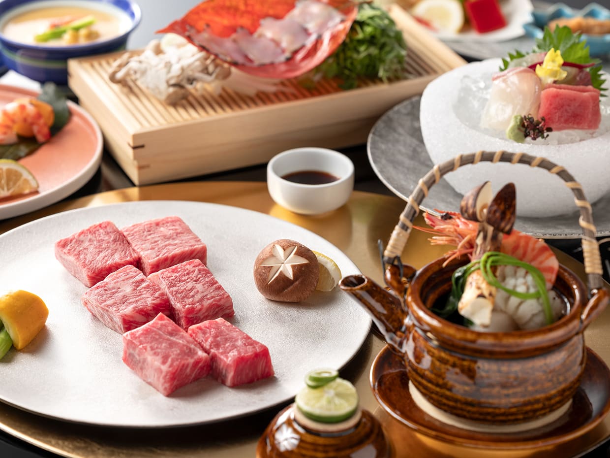 上質牛3種 食べ比べ会席（佐賀牛・黒毛和牛・赤身多め和牛） イメージ